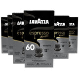 Lavazza Lavazza Ristretto Noble Dark Roast Coffee Capsules Compatible with Nespresso Original Machines, Ristretto, 10 Count (Pack of 6)
