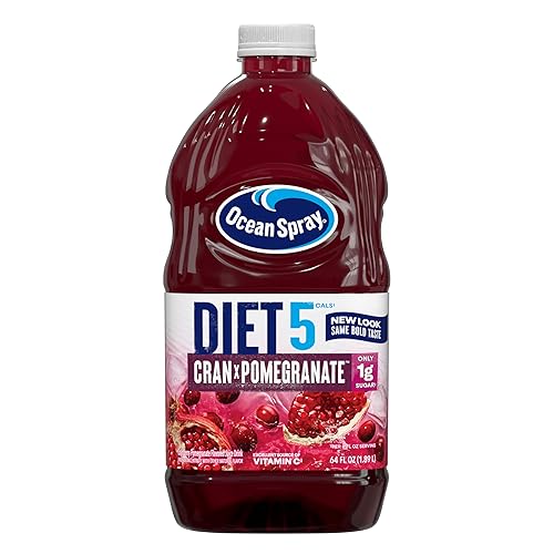 Ocean Spray® Diet Cran-Pomegranate™ Cranberry Pomegranate Juice Drink, 64 Fl Oz Bottle (Pack of 1)