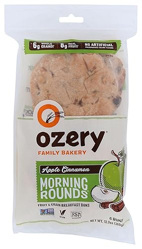 Ozery Bakery Morning Rounds Apple Cinnamon Pita, 12.7 OZ