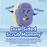 Scrub Daddy Scrub Mommy Toy Story Rocket Ship FlexTexture + ResoFoam Cleaning Sponges - Non-Scratch Sponges for Everyday Cleaning - Kitchen, Bathroom
