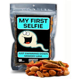 My First Selfie Trail Mix for Adults and Teens Stocking Stuffers for Dad Jokes Fun Easter Basket Ideas Spicy Gourmet Snack Gift Assorted Nuts Crunchy