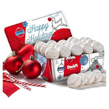David’s Cookies Winter Wonderland Butter Pecan Meltaway Tin - Delicious with Crunchy Pecans - Soft & Melt In Your Mouth Flavorful Snack, Gourmet