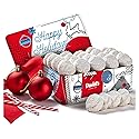 David’s Cookies Winter Wonderland Butter Pecan Meltaway Tin - Delicious with Crunchy Pecans - Soft & Melt In Your Mouth Flavorful Snack, Gourmet