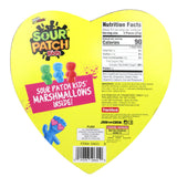 Sour Patch Kids Valentines Gift Box, Assorted Fruit Flavored Marshmallow Candies, Plush Accessory Included, 3.53 Ounces