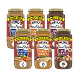Heinz Savory Meats Gravy Collection (Chicken + Turkey + Meat) (Variety Pack)