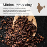 Geo-Fresh Organic Clove Powder - 1.59 oz Glass Jar - Ground Cloves - USDA Certified, Non-GMO, Kosher, Gluten-Free - Premium Organic Cloves Powder