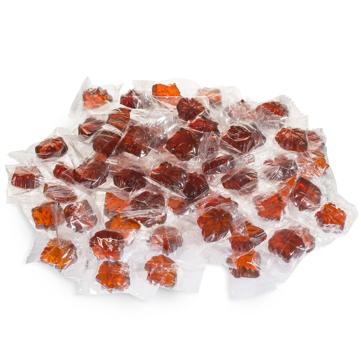 Mansfield Maple Hard Candy Made with REAL Maple Syrup (5oz Cellophane Bag)
