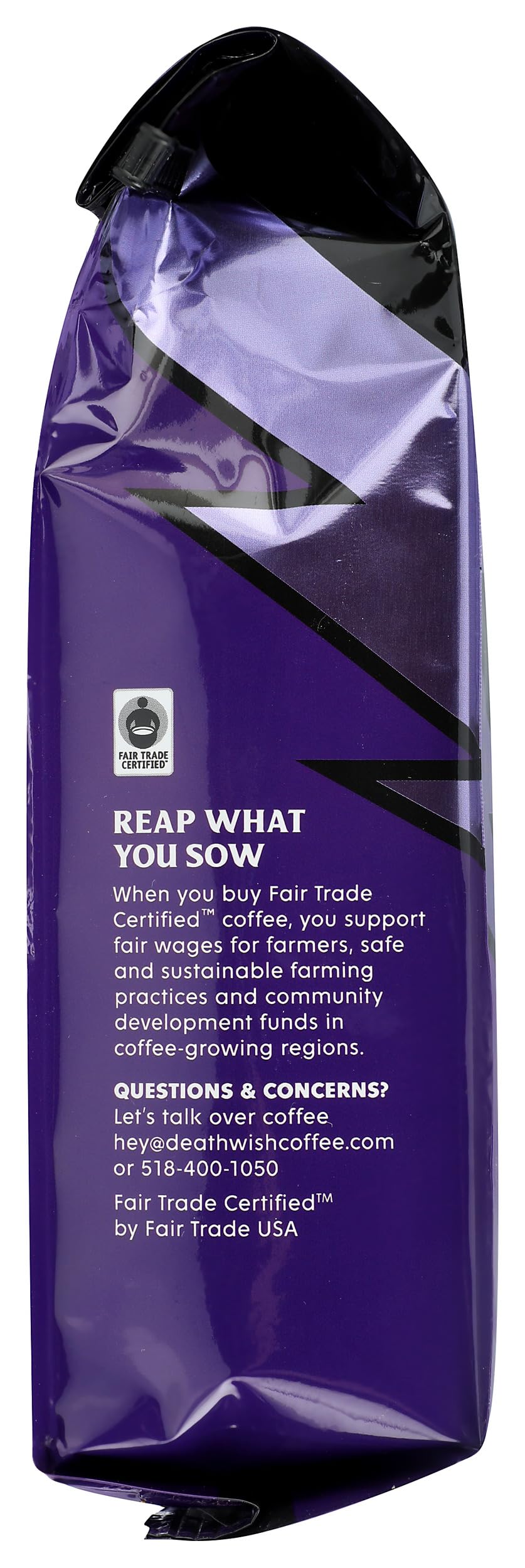 Death Wish Coffee Co Organic Espresso Roast Ground Coffee, 9 OZ