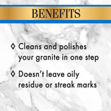 Stone Care International Daily Cleaner/Polish & Sealer Stone Care Kit for Granite, Quartz, Quartzite, Limestone Countertops - No residue, Superior
