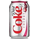 Coke Diet Cherry Soda, 12 oz Can (Pack of 24)