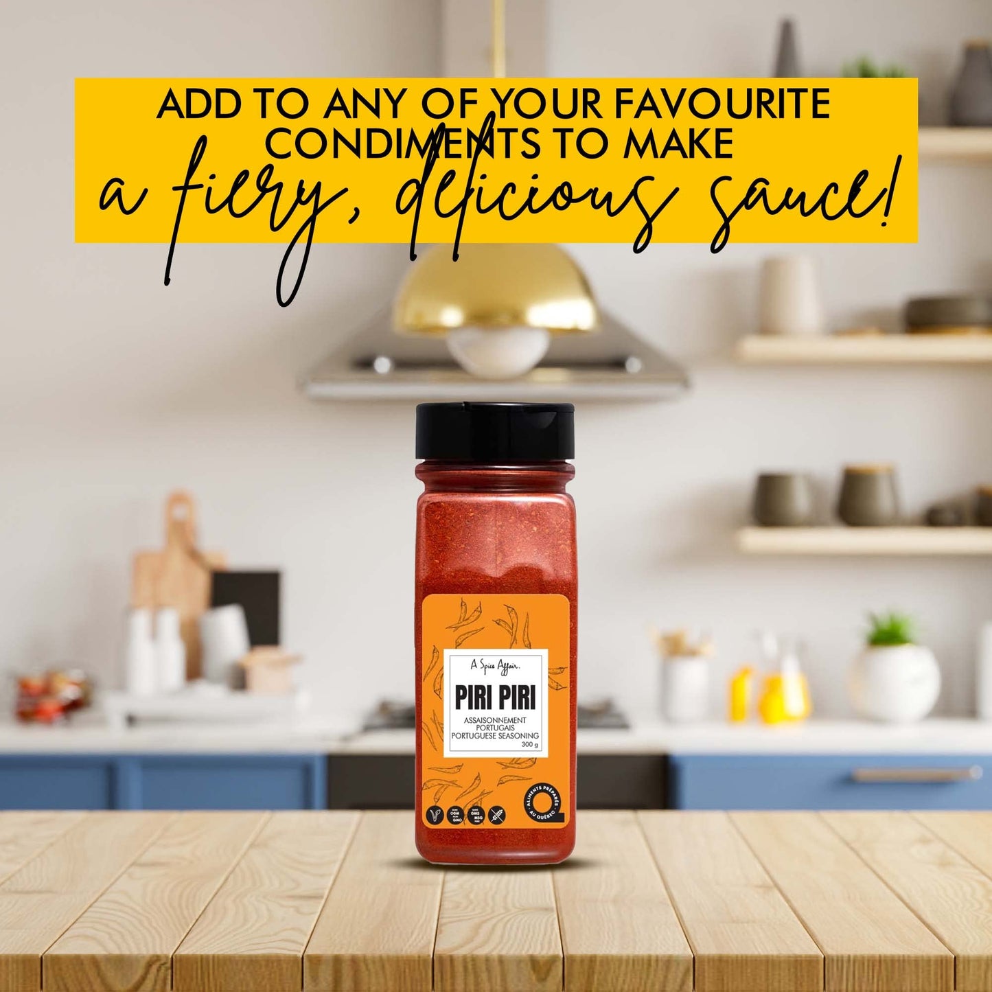 A Spice Affair’s Piri Piri Spices | Bold, Spicy & Portuguese-Inspired BBQ Seasoning | All-Natural, Non-GMO, Filler-Free | Perfect for Chicken