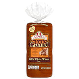 Arnold Stone Ground 100% Whole Wheat Bread, Full-Bodied Flavor, 16 oz