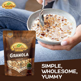 Chocolate Granola, Delightfully Crunchy Healthy Granola Cereal, Ideal Granola for Yogurt or Enjoy with Milk, Perfect Granola Cereal Healthy Snack