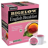 Bigelow Tea English Breakfast Black Tea Keurig K-Cup Pods, Caffeinated Tea Keurig Tea Pods, 24 Count Box (Pack of 1)