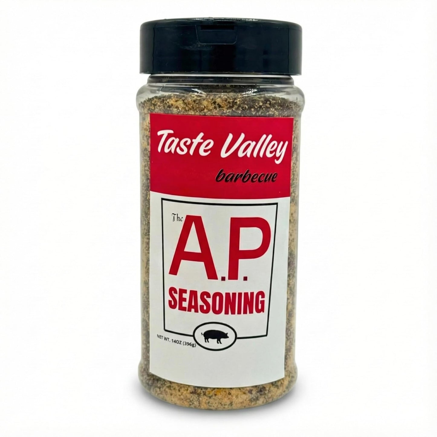 Taste Valley All Purpose BBQ Seasoning & Dry Rub (14oz) - Gourmet SPG Mix (Salt, Pepper, Garlic) with Paprika & Onion - Professional Grade Spice Blend
