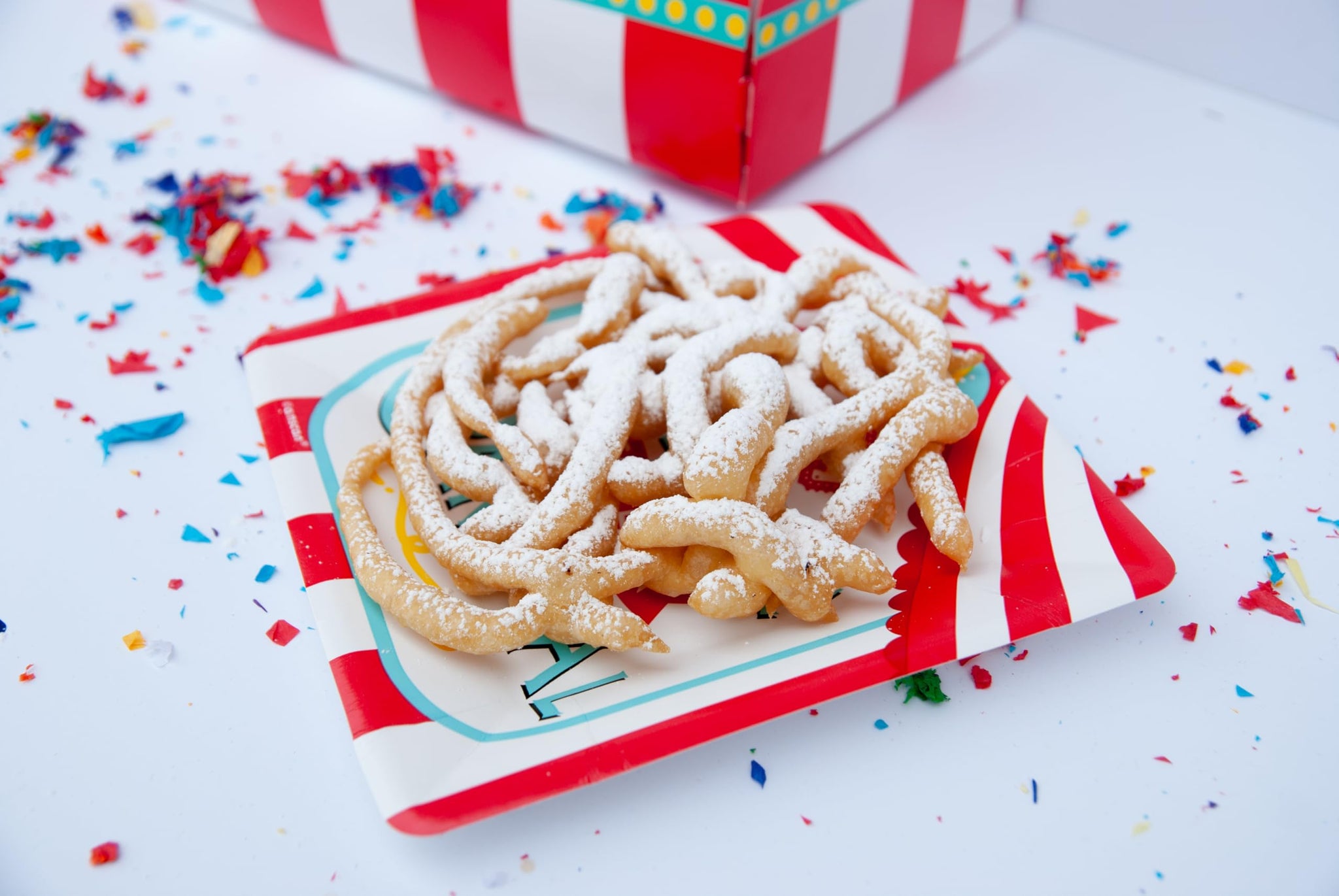 Mom's Place Gluten-Free Funnel Cake Mix, Dessert Baking, Easy to Make, Nut Free, Dairy Free & Soy Free, 12 Servings, 12.3 oz