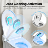 XuEpeTim Smart Toilet UV-C Sanitizing &Odor-Control System - Motion-Activated, Chemical-Free Automatic Deodorizer with Safety Sensor & Long-Life