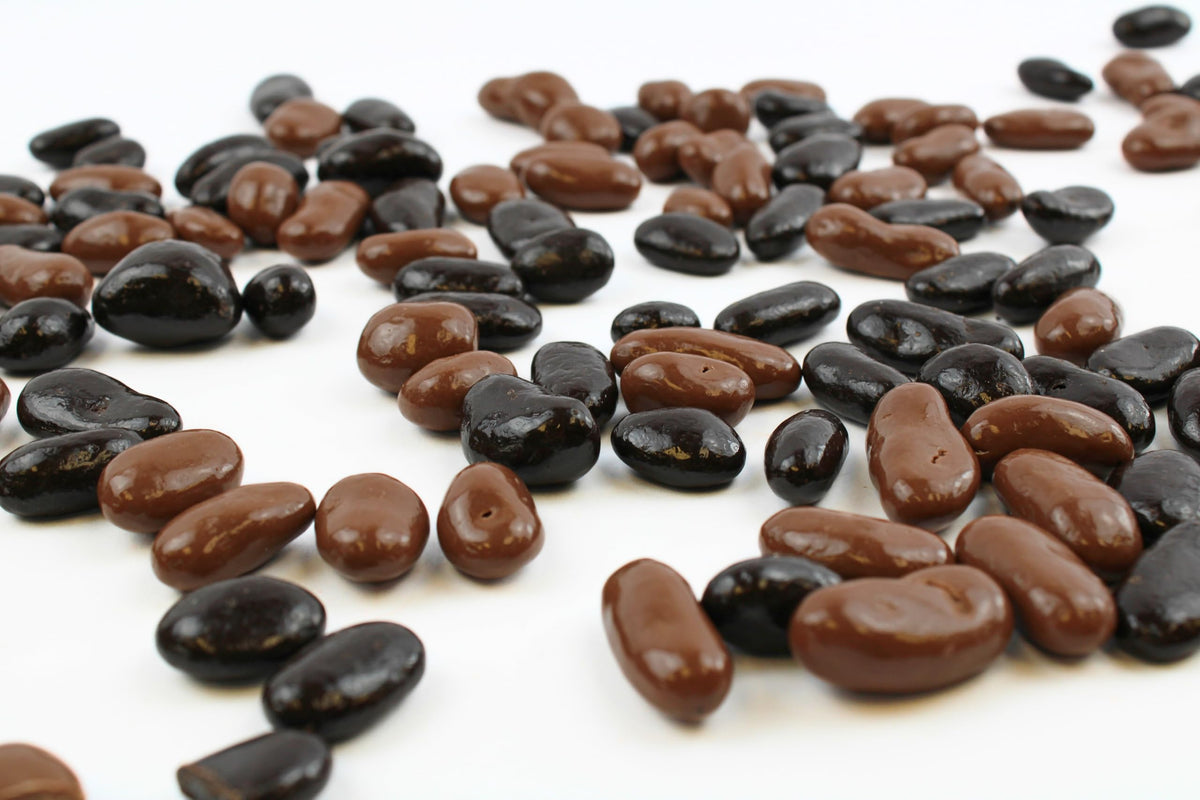 Chocolate Covered Raisins Medley, Bulk Assorted Candy Raisins Mix, 1 lb