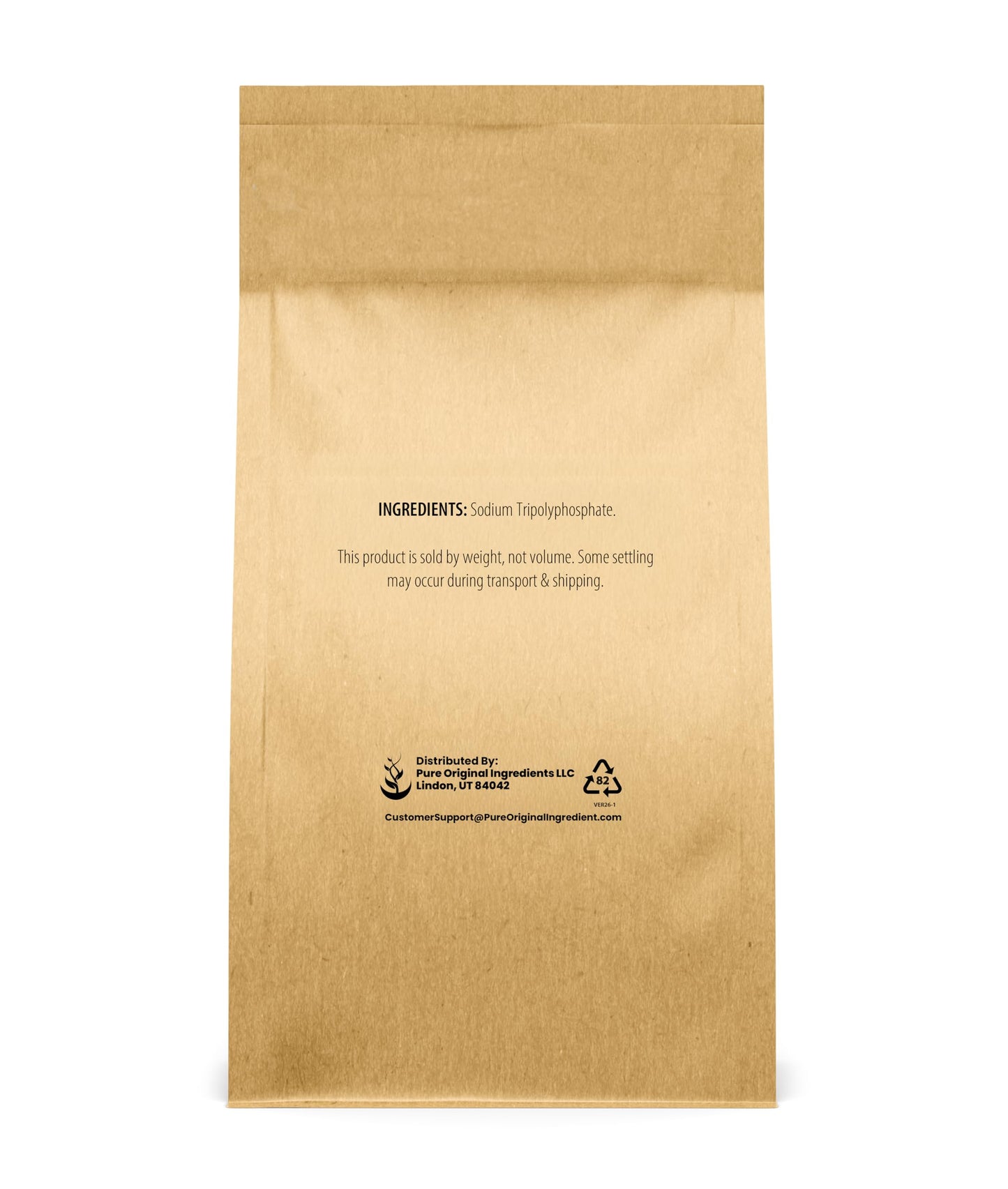 Pure Original Ingredients Sodium Tripolyphosphate Powerful Cleaning Agent, Water Softener, Laundry Additive (5 Pound)