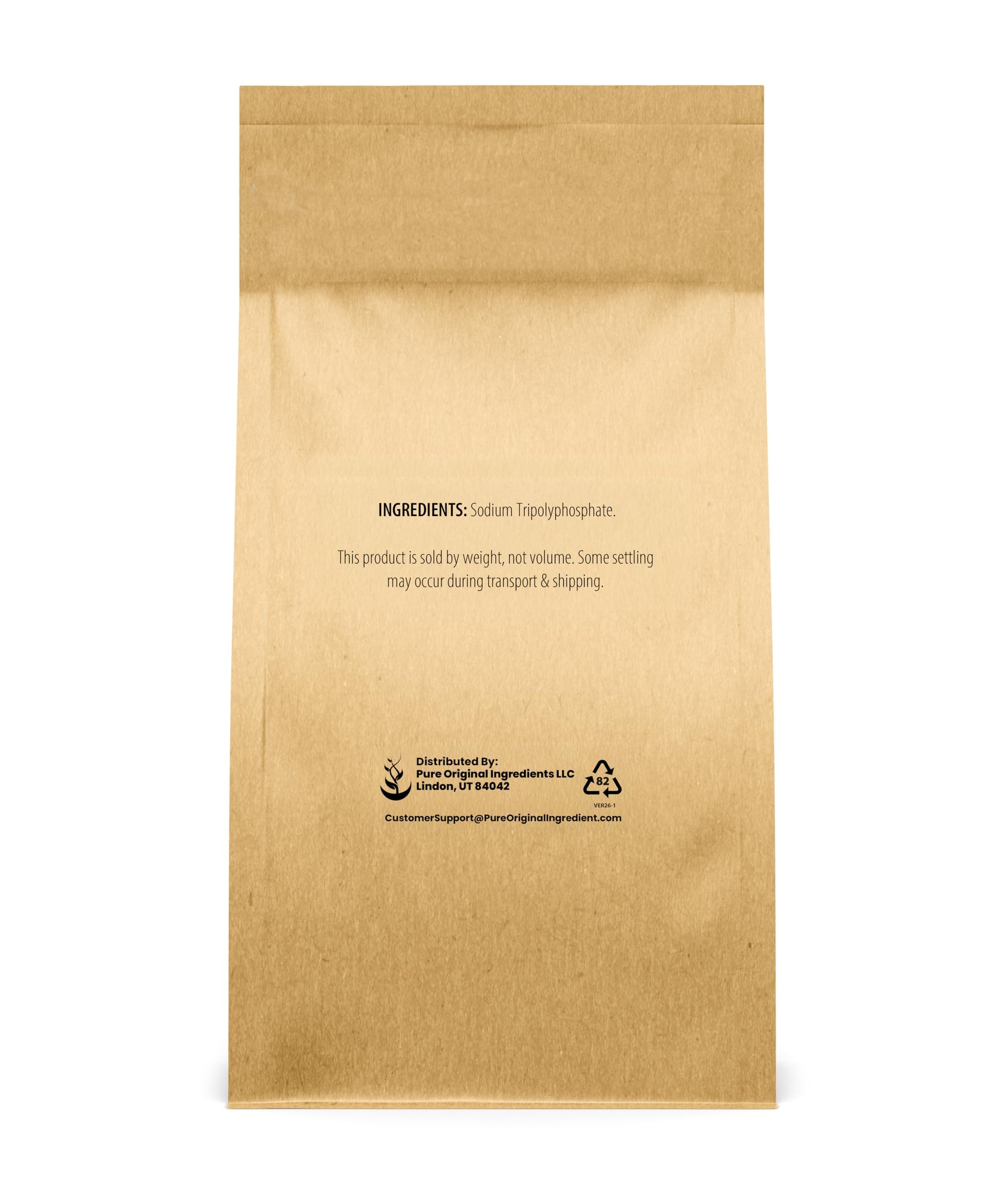 Pure Original Ingredients Sodium Tripolyphosphate Powerful Cleaning Agent, Water Softener, Laundry Additive (5 Pound)