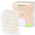 Practical Matter Kitchen Sponge, Organic Cotton Fiber All-Purpose Dish Sponges for Washing Dishes and Cleaning All Surfaces, Durable Non Scratch