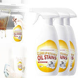 Heavy Duty Degreaser,New Upgrade Kitchen Heavy Duty Cleaner Spray Portable Degreasing Spray, All-Purpose Kitchen Pots and Pan Cleaner for Appliances