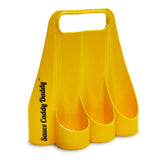 SAUCE CADDY DADDY 6-bottle Carrier for Hot Sauce, Holds Standard 5oz Bottles, Hot Sauce Organizer, Condiment Holder
