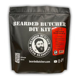 Bearded Butchers Tomato Basil Bratwurst DIY Kit - Make Flavorful Brats at Home - Includes Tomato Basil Seasoning and 32mm Collagen Casings for Up to