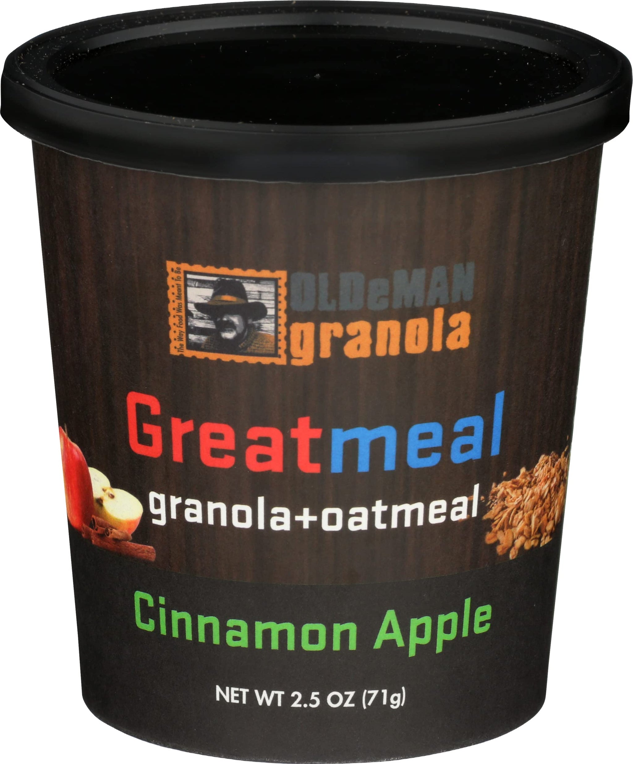 Olde Man Granola, Cinnamon Apple Granola & Oatmeal Greatmeal, 2.5 Ounce
