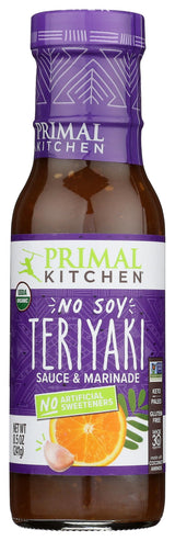 Primal Kitchen Organic No Soy Teriyaki Sauce & Marinade, 8.5 OZ