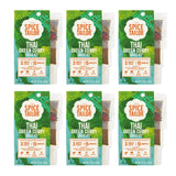 Spice Tailor 3 Simple Steps Restaurant Quality Meals in Minutes Kits Ready in 10 Minutes (6 Pack, Thai Green Curry)