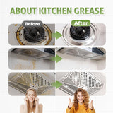 EASLIF Multi Purpose Enzyme Foam Cleaner for Kitchen, Heavy Duty Degreaser Stain Remover, Powerful Household Appliance Cleaner Spray for Oven, Stove