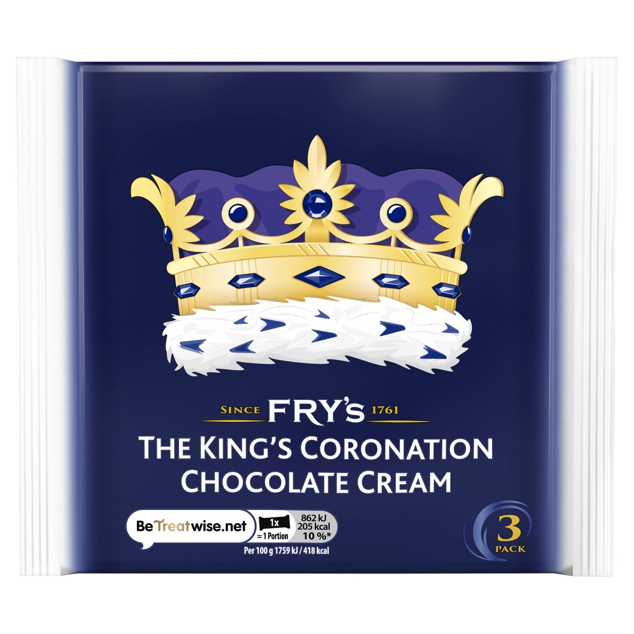 Fry's Chocolate Cream 3 x 49g