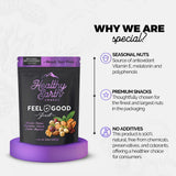 Mixed Nuts Unsalted | Trail Mix | Trail Mix without Peanuts | Gourmet Snacks, Protein Snacks, Gluten Free, No Preservatives, High Fiber (Natural