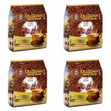Old Town White Coffee 3 in 1 Natural Cane Sugar Flavor (4 pack x 15 sachets) Imported from Malaysia