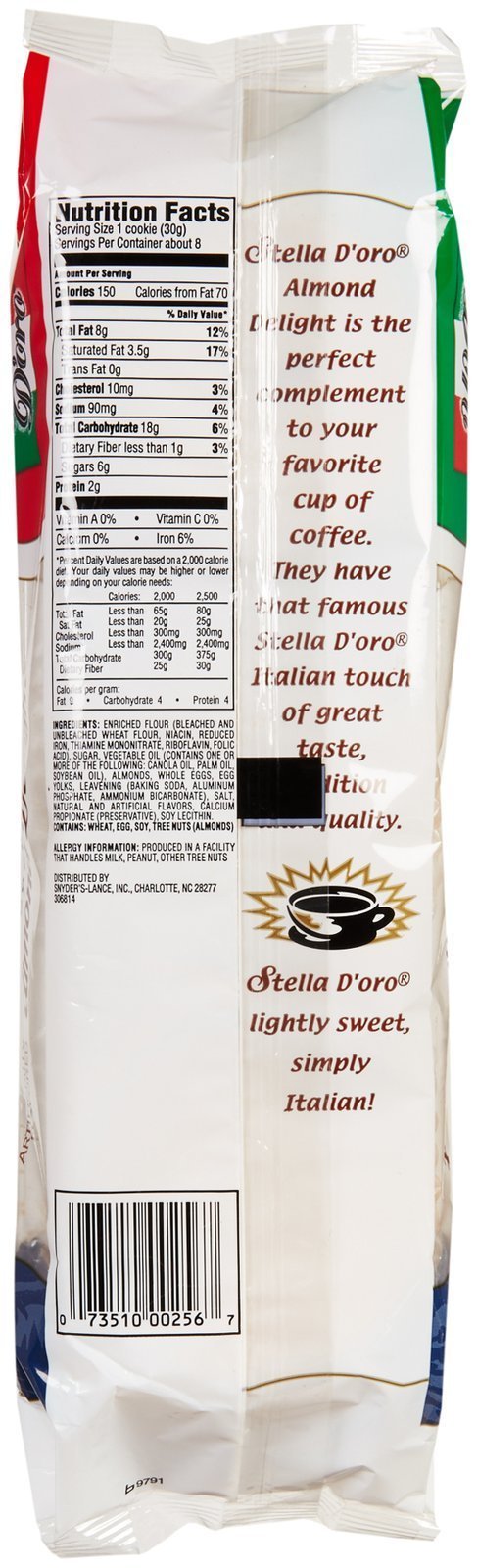 Stella D'Oro Almond Delight Cookies - 9 oz