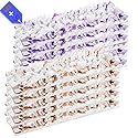 Disposable Mopping Pad Refills for PowerMop Multi-Surface,Wood Mopping Pad Refills for Floor Cleaning, 10 Count (Purple 5+Brown 5)