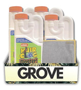 4x Whink Hair Clog Remover 32 oz Bundle with Microfiber Cloth - Hair Clogged Drain Remover - Shower Drain Cleaner for Bathroom and Septic Systems