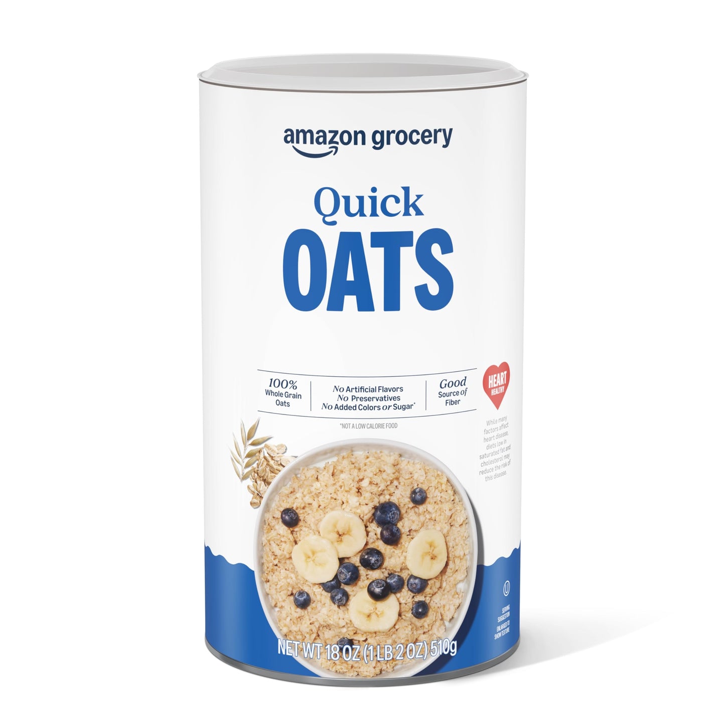 Amazon Grocery, Quick Cook Oats, 18 Oz