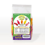 Candy Tree Organic Fruit Drops - No Added Sugar, Vegan, Gluten-Free, USDA Organic, Allergen-Free, Assorted Cherry, Lemon, Orange, Raspberry
