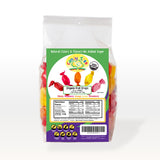Candy Tree Organic Fruit Drops - No Added Sugar, Vegan, Gluten-Free, USDA Organic, Allergen-Free, Assorted Cherry, Lemon, Orange, Raspberry