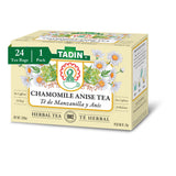 Tadin Tea, Manzanilla & Anis Chamomile With Anisse Tea, 24 Count Tea Bags