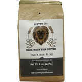 Scotty D's Jamaican Coffee "Black Lion" Blend-Jamaican Blue Mountain(Whole Bean) (Medium Roast) 8 oz.