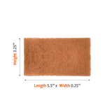 Full Circle Neat Nut - Walnut Scour Pads, Pack of 3 - Dual-Sided Non-Scratch Dish Scrubbers Made with Plant-Based & Recycled Materials, Durable