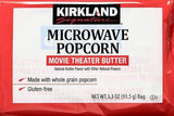 Kirkland Microwave Popcorn 3.3 Ounce, 4 Count Bags