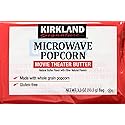 Kirkland Microwave Popcorn 3.3 Ounce, 4 Count Bags