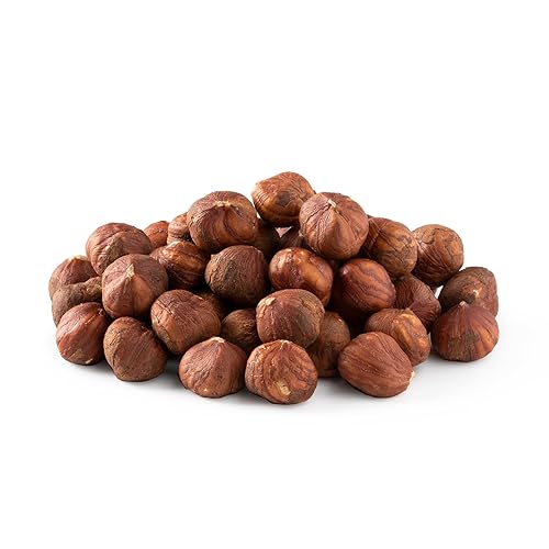 NUTS U.S. - Oregon Hazelnuts (Filberts) | Raw and Unsalted | Steam Pasteurized and NON-GMO | No Shell - Just Kernels | JUMBO SIZE | Packed in