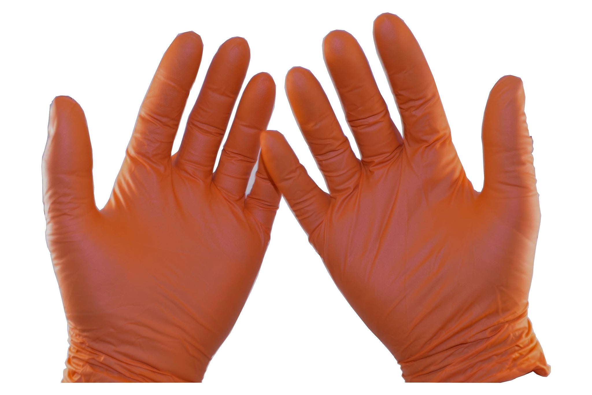Black Mamba Orange Mamba Super Strong Nitrile 100 Glove Box Textured Grip (Large)