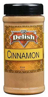 Ground Cinnamon by Its Delish, 8 oz Medium Jar