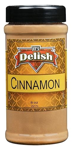 Ground Cinnamon by Its Delish, 8 oz Medium Jar